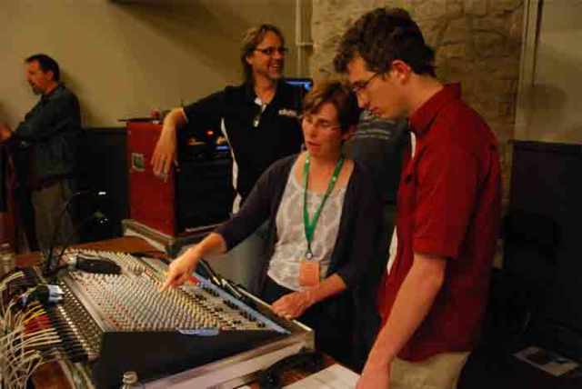 My wife Nancy and my son Robert took the sound engineering course